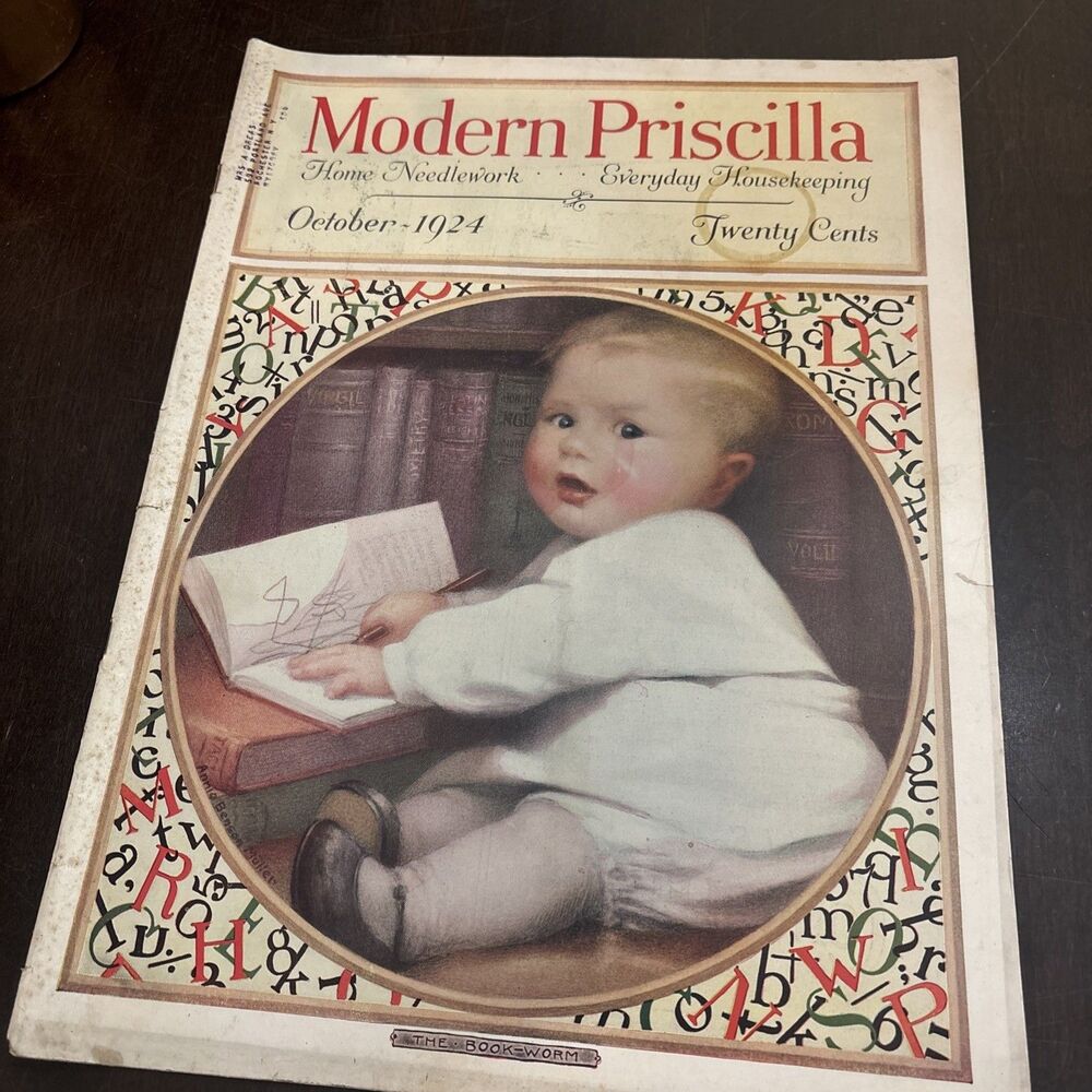 The Modern Priscilla - Vintage Magazine From October 1924